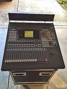 YAMAHA 02R DIGITAL MIXING CONSOLE W/ METER BRIDGE & 1 TDIF & 2 ADAT EXP CARDS