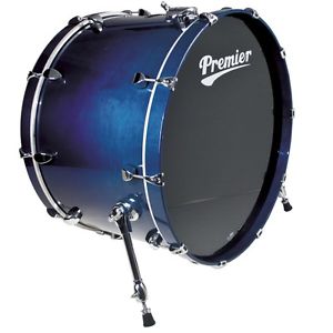Premier Drums Series Elite Maple 26x16 Inches Bass Drum Renee Blue