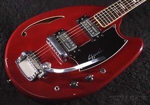APOLLO Mayqueen Red  Electric Guitar  Free Shipping  Tracking Number