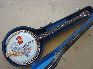 Vintage 1960's Baldwin ODE Plectrum Banjo & Case