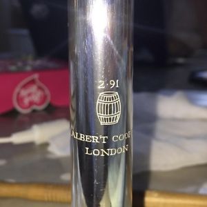 ALBERT COOPER SOLID SILVER HANDMADE HEADJOINT (1991) - (RARE)