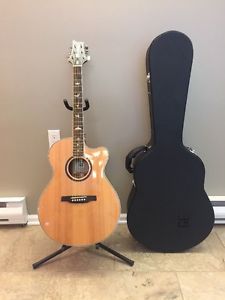 Acoustic Electric Guitar PRS Custom SE Angelus w/ Hardshell case