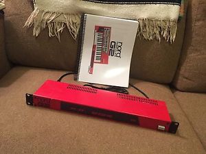 Clavia Nord Modular G2 Engine Expanded /w Manual