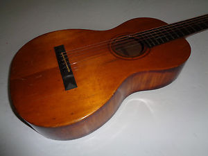 1890's Joseph Bohmann Parlor Acoustic Guitar  NO RESERVE AUCTION !!!