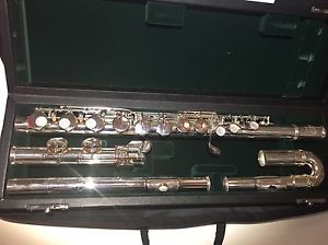 Alto Flute Jupiter 1100 Di Medici Curved & Straight Head Outfit