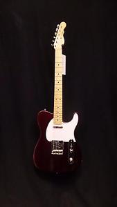 G&L USA ASAT Classic in Ruby Red Metallic & Hardshell Case #5846