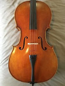 4/4 Sheng Liu Model #11 Cello w/ Gewa Prestige Case and Pernambuco Bow