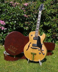 Westone Session 2, blond /  Halbaccustic Gitarre mit Original Koffer / Bj. 1983