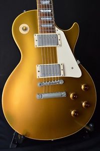 Used Gibson Historic Collection 1957 Les Paul Gold Top Dark Back 2002 Guitar