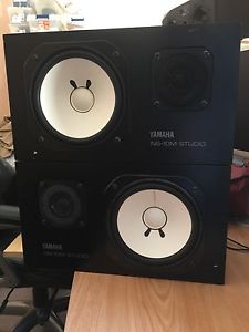 YAMAHA NS-10M STUDIO Matching Pair Monitor Recording Speakers Made in Japan MIJ