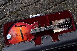 NEU Eastman MD615 F-Style Mandoline Bluegrass K&K Pickup mit Case vollmassiv