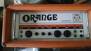 Orange 1990s OR80 head + road case for head