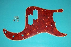 1961-1965 Fender Precision Bass Tortoise Pickguard - Genuine Vintage Part