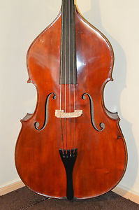 Kontrabass 4 Saiter extrem schöne Flammung