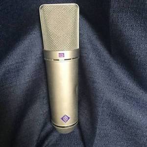 NEUMANN U87Ai CONDENSER MICROPHONE WORKS GREAT BUT MANY DENTS GERMANY