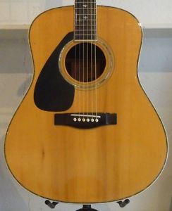 Yamaha LL-10DL Natural Wood System Rosewood Side Plate Used Acoustic Guitar JP