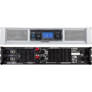 QSC GXD8 High Power 4500 watt Stereo Power Amplifier with DSP GXD-8