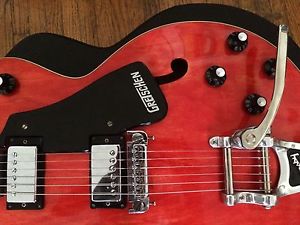 Gretsch broadkaster electric guitar 1978 Amber Red