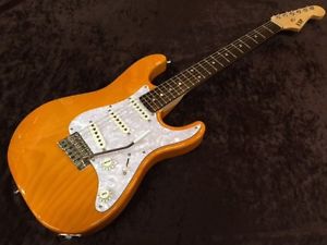 ESP Custom Order ST Type Yellow Alder Body Used Electric Guitar Best Deal Japan