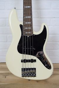 Fender 5 string USA American Elite Jazz bass Excellent J-bass w/ case-used