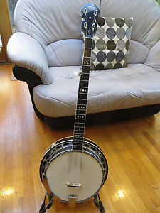 1980's Hohner Le Artist Custom Made 5-String Bluegrass Banjo w/ Hard Case