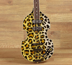 RARE HOFNER 500/1 H500/1-64-LEOPARD-O VIOLIN BEATLE BASS PROTOTYPE CHEAP TRICK!