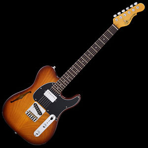 G&L ASAT Tribute Classic Bluesboy Semi-Hollow Tobacco Sunburst DEMO