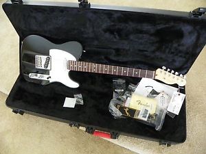 2016 Fender American Standard Telecaster Black/ Rosewood Electric Guitar w/Hsc