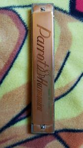 armonica parrot color bronzo
