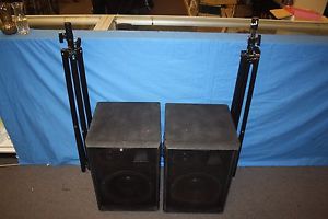 Yamaha AS312 12" 3-Way Loudspeaker System (Pair) w/ Stands ~Make Offer~ *FS*