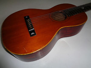 1890's Joseph Bohmann Parlor Acoustic Guitar  Cherry Back & Sides  NO RESERVE !!