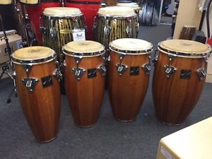 Raul IBR Brin-Plas Small Congas - Set Of 4 - Made In Brazil (60cm Tall)
