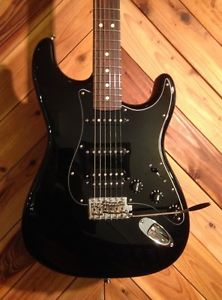Fender USA American Special Stratocaster HSS BLK ROSEWOOD FB Electric