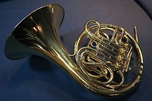 Vintage Olds (Conn 6D Clone) Made in USA Double French Horn w/ Case, Mouthpiece