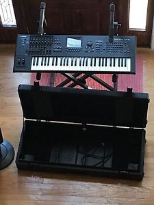 Yamaha MOTIF XF6, Hard shell Case With Wheels, ProLine Seat And Double Rack Stan