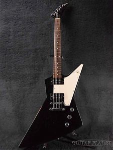 2004 Gibson Explorer '76 Ebony 6-String Right Hand Electric Guitar Free Shipping