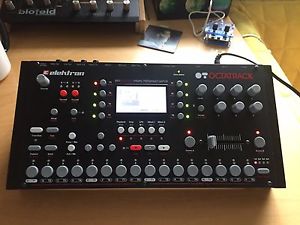 Elektron - Octatrack Sampler - with wooden end cheeks, carry case, plastic cover