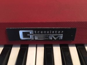 GEM/ VOX / Generalmusic Transistor Organ Orgel Model-P Jaguar Very RARE 1960´s