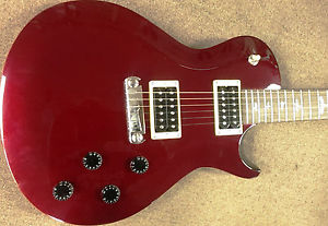 PRS SE 245 Solidbody Single Cut Electric Guitar Red Metallic 24.5 Scale, Dlx Bag