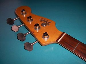 1965 Fender Precision Bass Neck w/ Orig Tuners - Real Vintage USA
