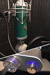 Blue Kiwi Mic/Blue Robbie Combo -- Mint Condition