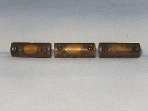 1953 Fender Telecaster Bridge Saddles - Notched - Esquire - Rare!!