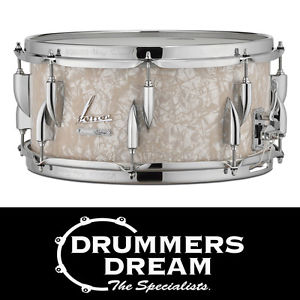 Brand New Sonor Vintage series snare drum 14" x 6.5 Vintage Pearl Finish
