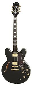 Epiphone Sheraton II Pro Ebony *NEW* Free Shipping From Japan