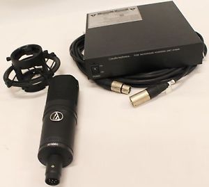 Audio Technica AT4060 Cardioid Condenser Tube Microphone w/ Power Supply & Cable