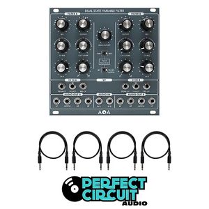 AQA Dual SVF State Variable FILTER EURORACK - NEW - PERFECT CIRCUIT