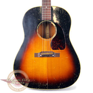 VINTAGE 1954 GIBSON J-45 J45 J 45 ROUND SHOULDER DREADNOUGHT ACOUSTIC GUITAR