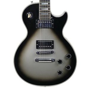 2007 GIBSON LES PAUL CUSTOM ELECTRIC GUITAR SILVERBURST FINISH