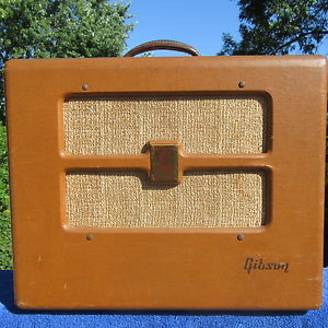 VINTAGE 1953 GIBSON BR-6 TUBE AMPLIFIER Rare Find All Original Chicago Blues USA