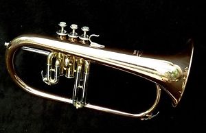 WONDERFUL YAMAHA YFH 631 PROFESSIONAL ROSE BRASS FLUGELHORN